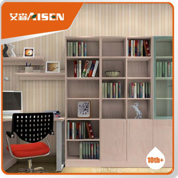 Great durability modern wooden bookcase